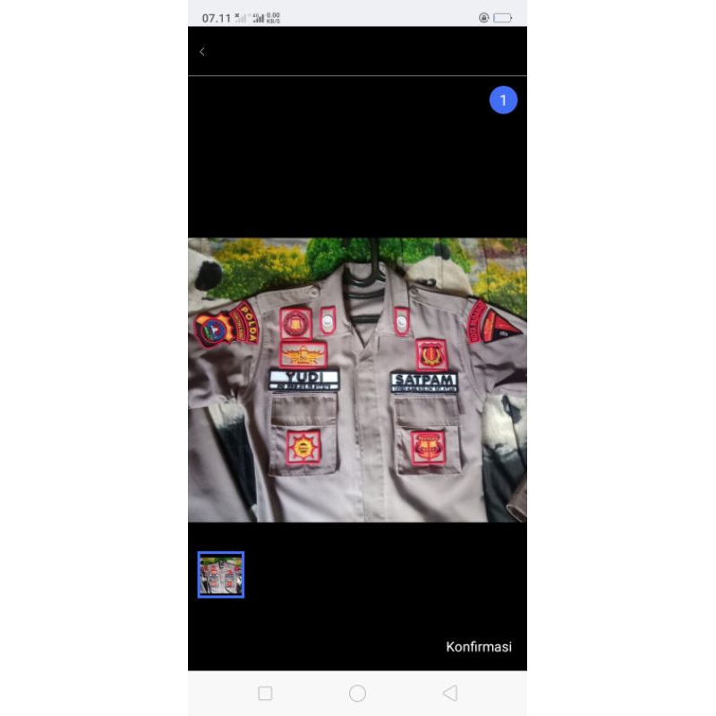 Atribut satpam lengkap.bordir logo satpam terbaru.bordir logo satpam timbul.atribut satpam timbul te