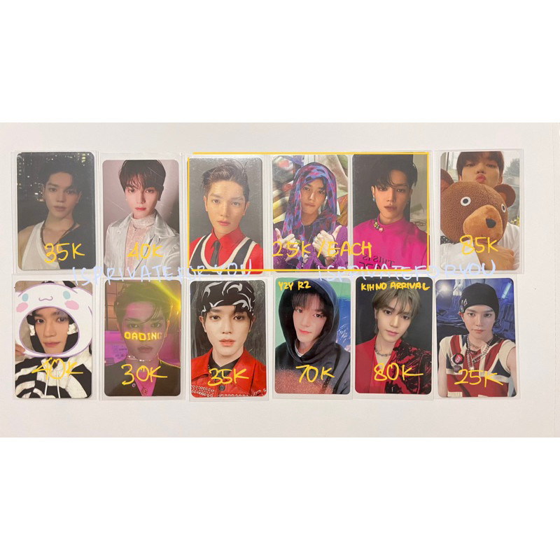 PC Taeyong NCT 127 Sticker Favorite MD NCIT Yizhiyu r2 Universe Sanrio Luggage Resonance