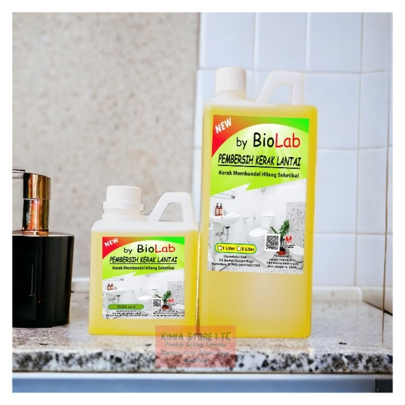 Cairan Pembersih Kerak Lantai 1 Liter / Pembersih Kerak Kuning Kamar Mandi