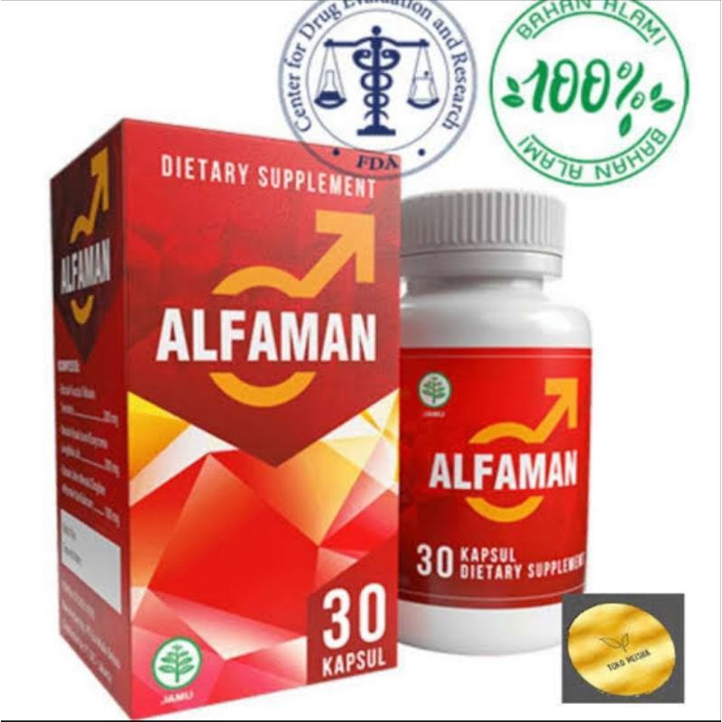 ALFAMAN ASLI ORIGINAL 100% OBAT KUAT PRIA TERBAIK