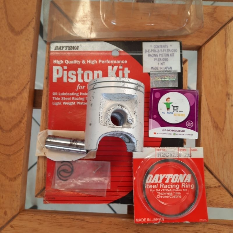 Piston Kit Seher Seker FIZR F1ZR FIZ F1Z F1 OS 50 Original NOS Daytona Japan
