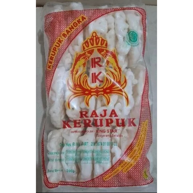 

Kerupuk Bangka Raja Kerupuk Sedang isi 18