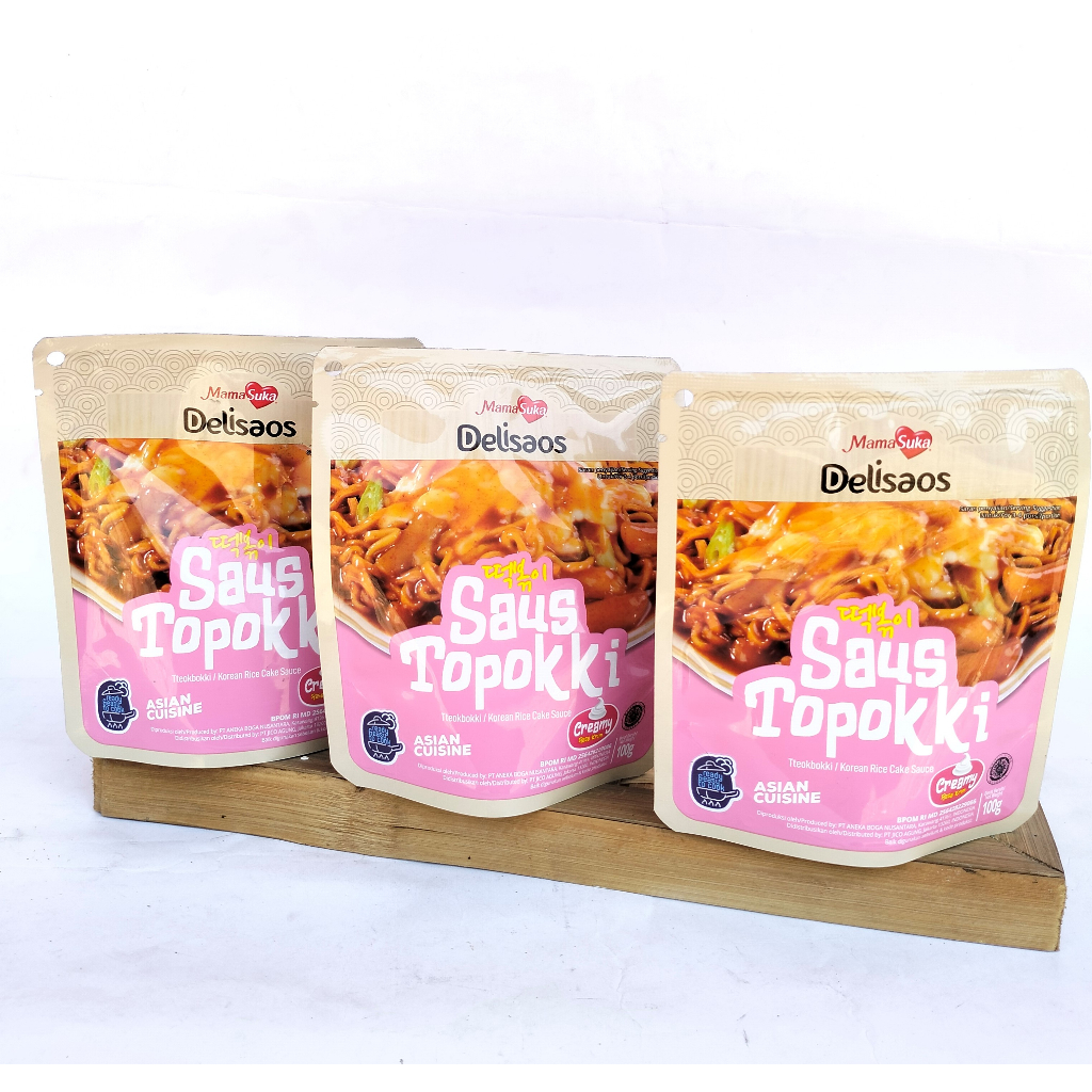 

Mamasuka Delisaos Saus Topokki Creamy 100g Termurah Terlaris