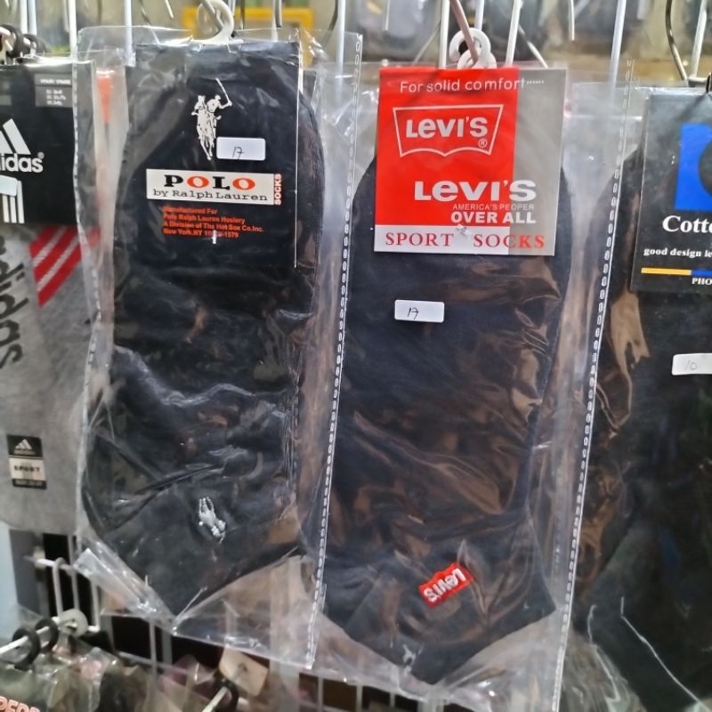 Kaos Kaki Original Levis - Polo Premium