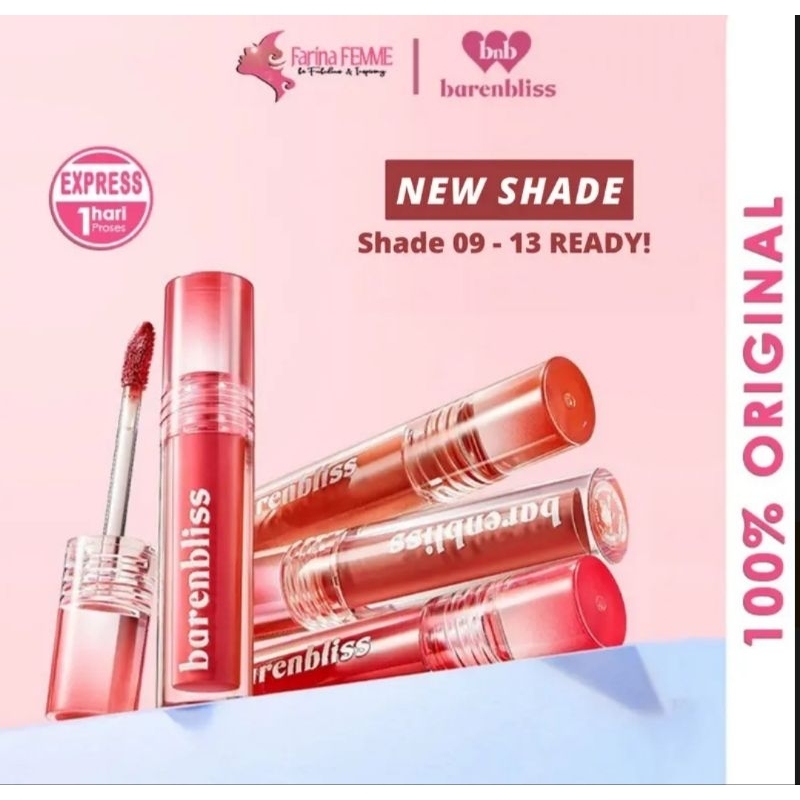 BARENBLLIS BNB peach makes perfect lip tint / LIP GLOSSY