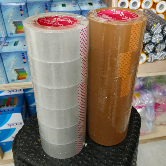 

Lakban Coklat Tebal 90 Yard Muscle Tape
