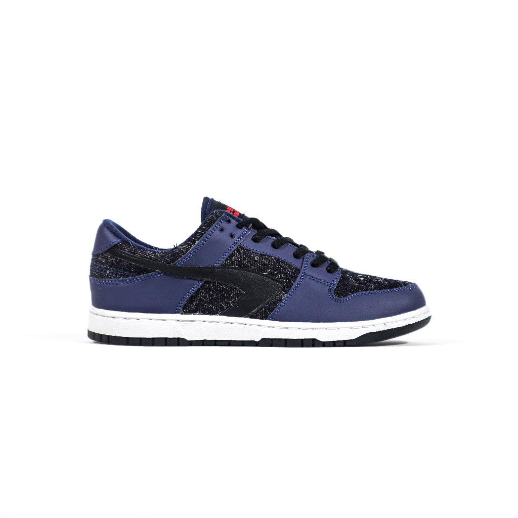 Sepatu Lokal Contrust Footwear Enjoy Donk NAVY DENIM OKAYAMA | Sepatu Sneakers Casual Pria Wanita | 