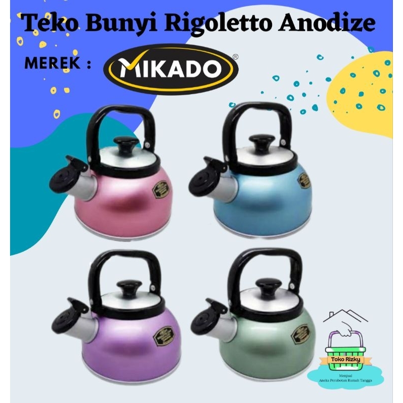 Teko Bunyi / Siul Stainless Steel Rigoletto Maspion