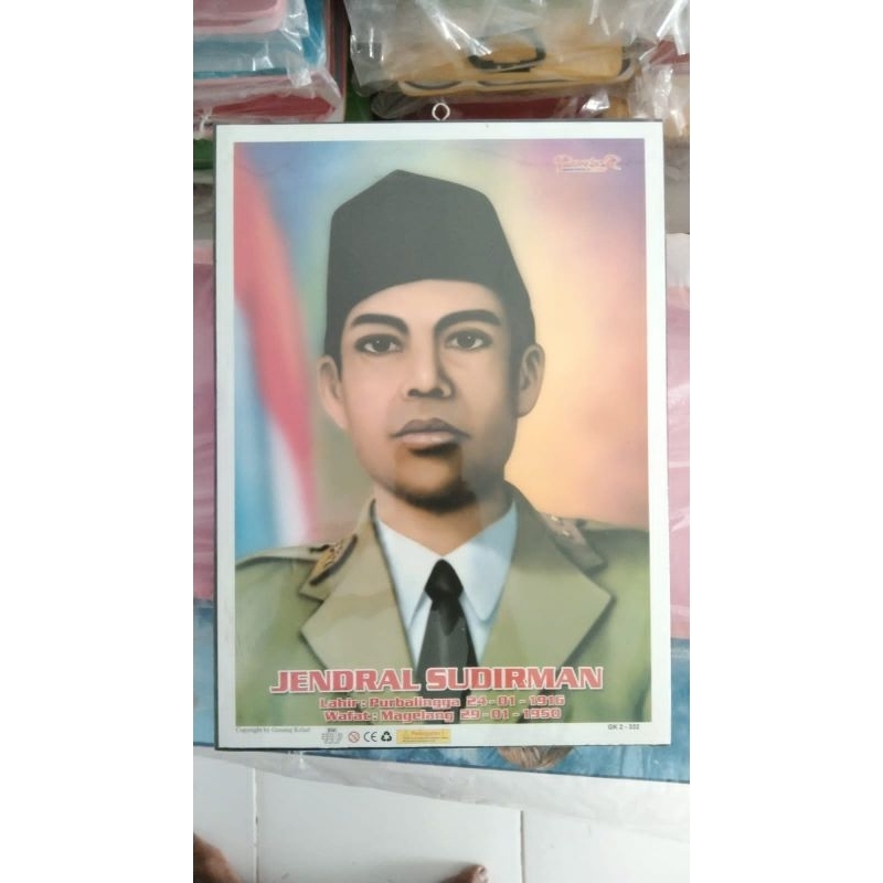 

Poster Bingkai Pahlawan Jendral Sudirman