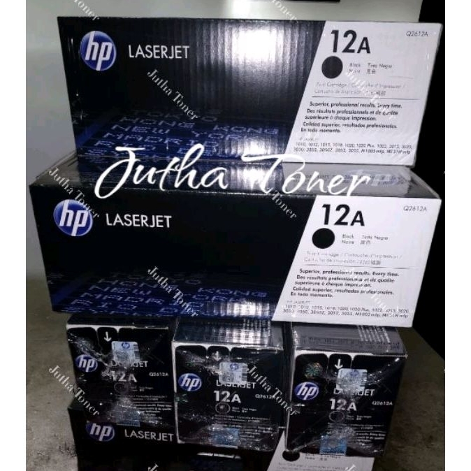 Toner hp laserjet 12a Q2612a BARU laserjet 1010 1012 1015 1018 1020