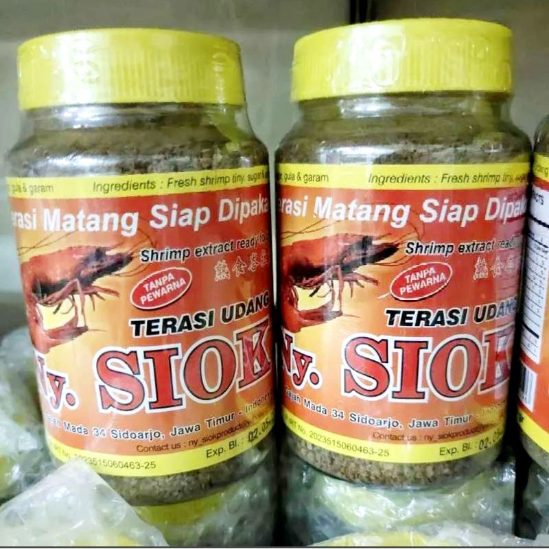 

Terasi Udang Matang Ny Siok Sidoarjo 150 gram