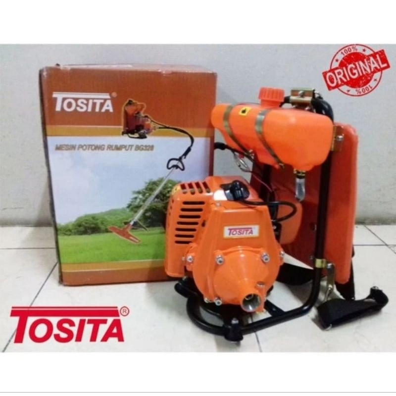 MESIN POTONG RUMPUT TOSITA BG328 / PEMOTONG RUMPUT 2TAK / 2 TAK BG 328