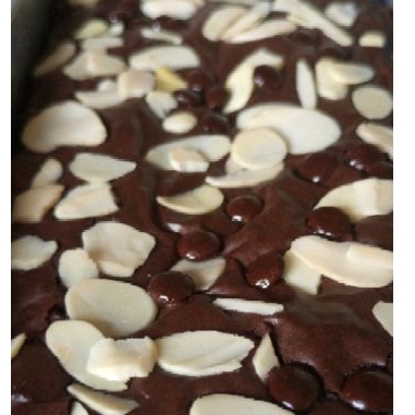 

Dinanti Brownies fudgy 20 x 10, Brownies panggang, Almond chocochip, Brownies coklat Enak fresh