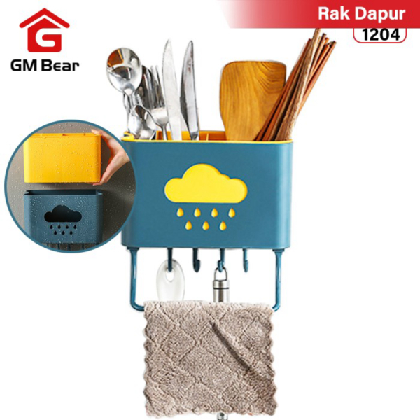 

Jual GM Bear Tempat SendokGarpu Peralatan Dapur Gantung 1204-Kitchen Rack Diskon
