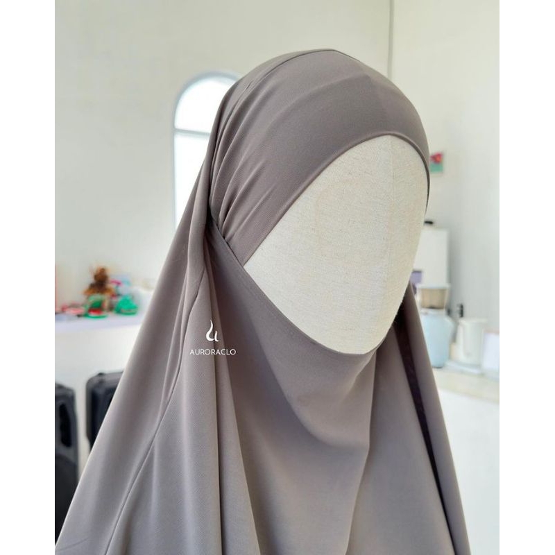 French Khimar Classic Double Layer by Auroraclo