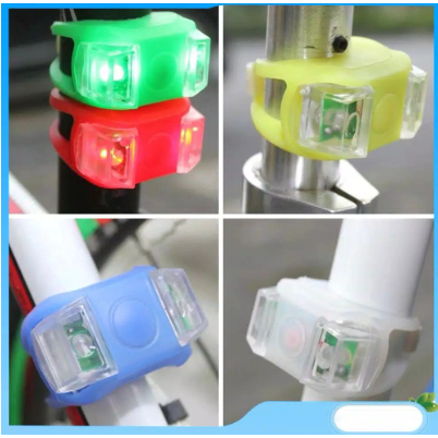 Lampu Sepeda LED Strobo Depan / Belakang