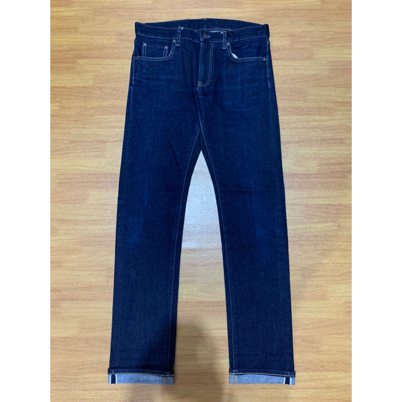 CELANA JEANS UNIQLO SELVEDGE ORIGINAL SUPER LIKE NEW