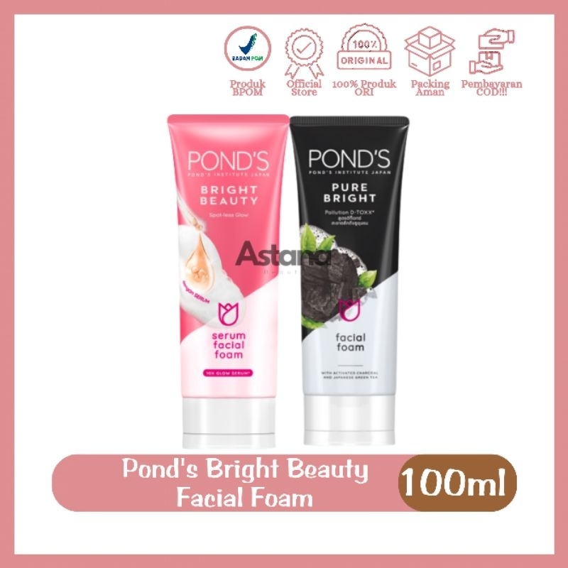 Pond’s Bright Beauty 100g / Pond Cuci Muka Original / Pond Cuci Muka Murah / Pond Cuci Muka Viral / 