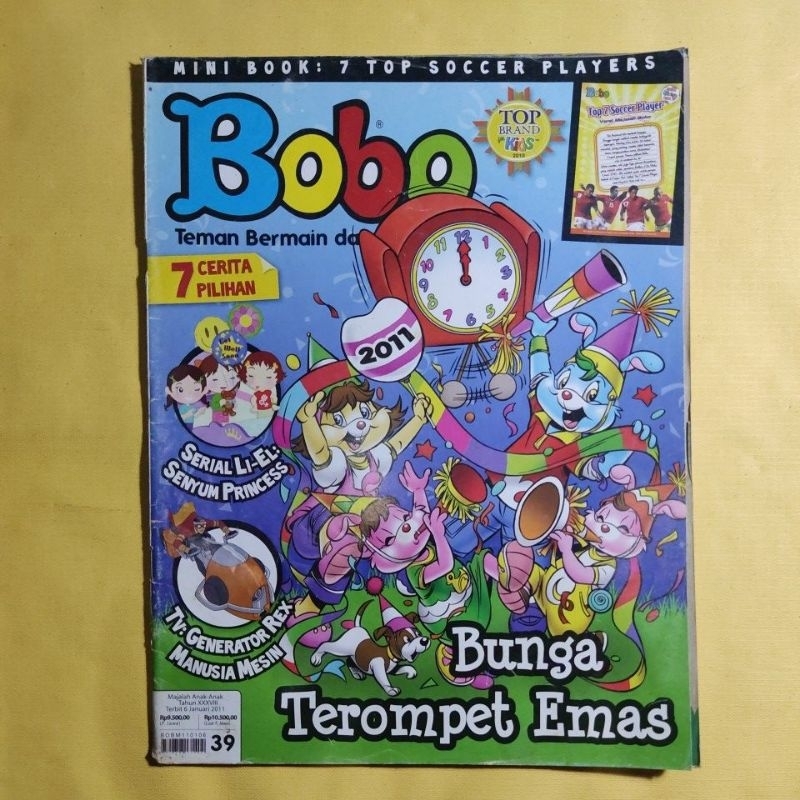 majalah anak bobo no 39 2011