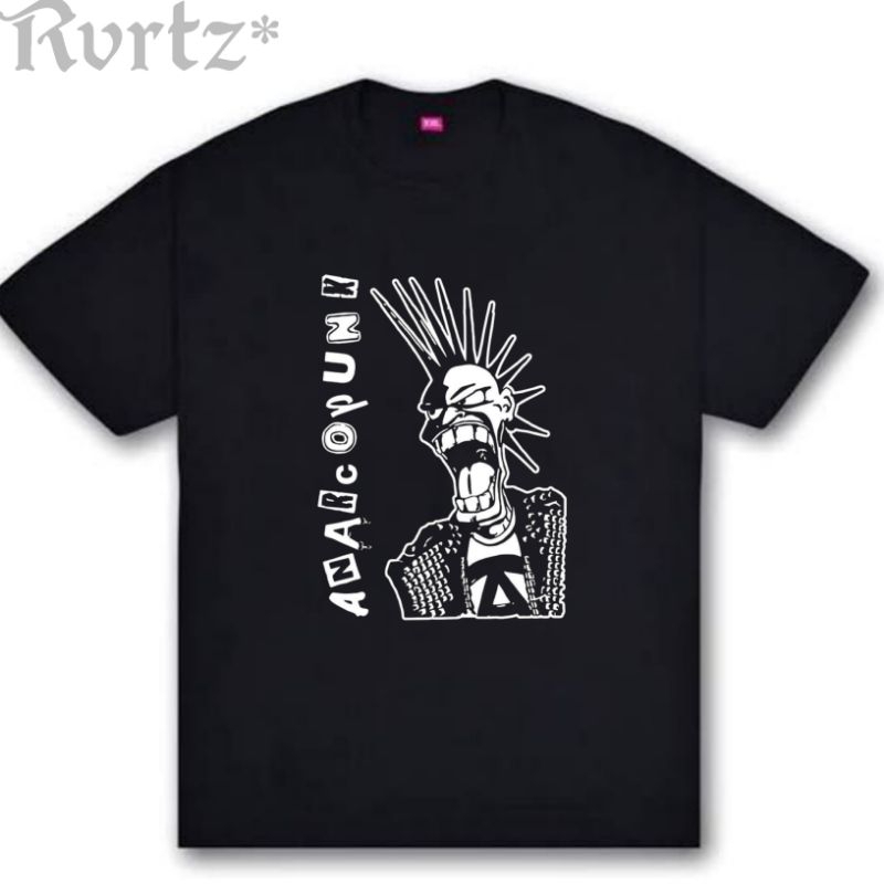 KAOS BAND PUNK ANARCO | KAOS BAND POP PUNK ANARCHO | KAOS HITAM TERLARIS PUNK NOT DEAD