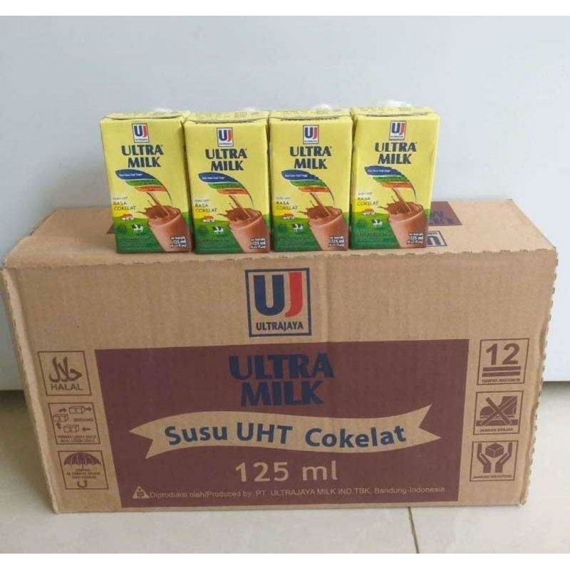 

promo susu UHT KOTAK 125 ml coklat