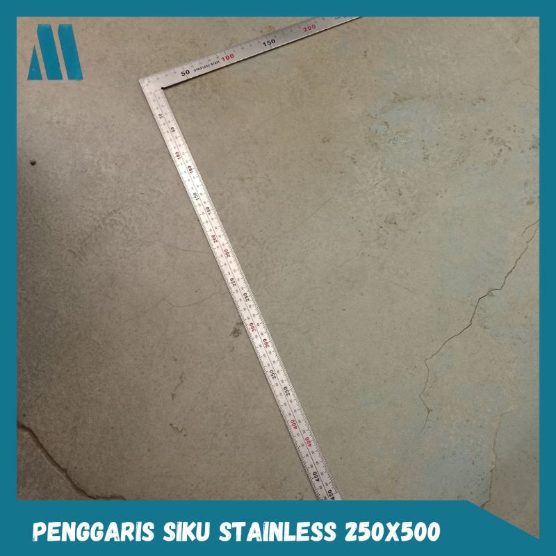 

Penggaris Siku Stainless 250x500