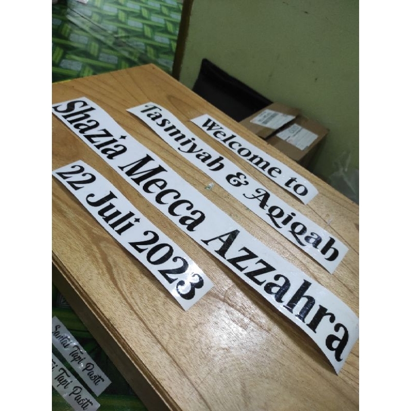 

Cutting Stiker Custom