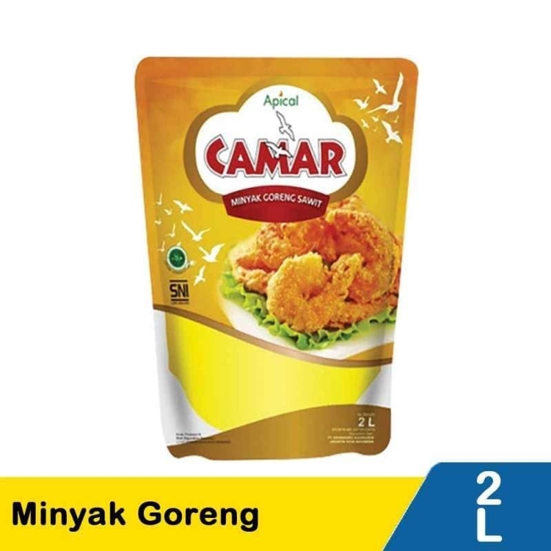 

Minyak goreng Camar kemasan 2 liter