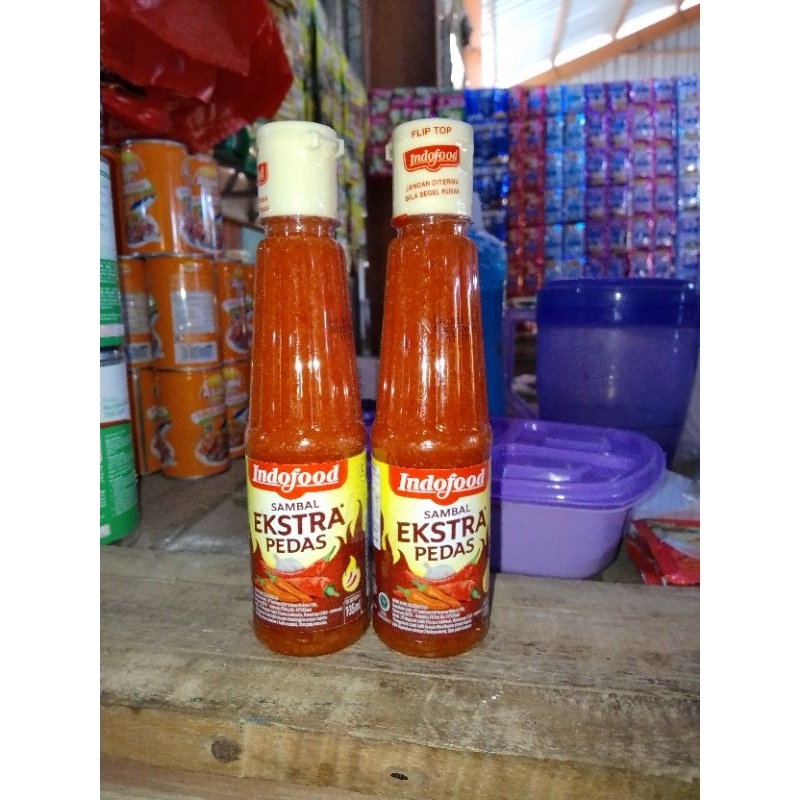 

saus sambal ekstra pedas INDOFOOD 135 ml