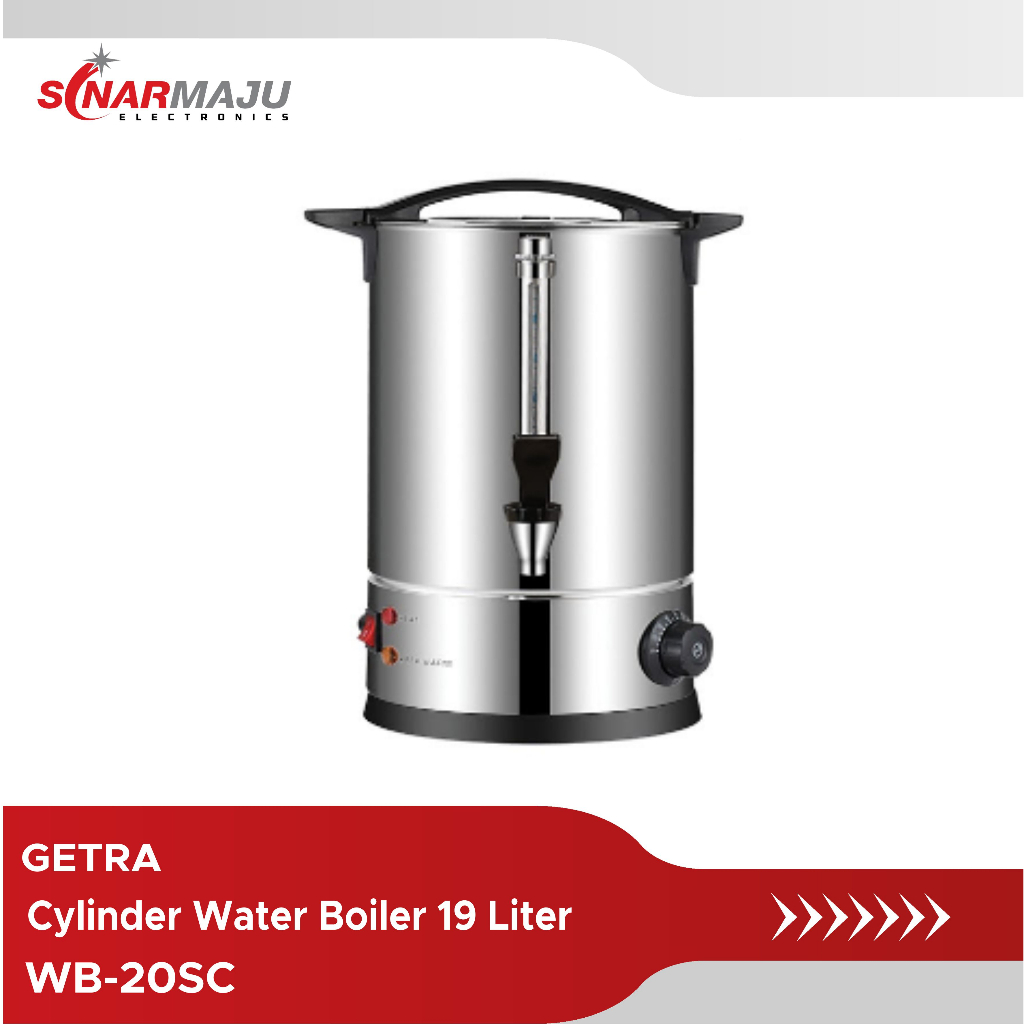 Cylinder Water Boiler 19 Liter GETRA Pemanas Air WB-20SC / WB20SC / WB 20SC