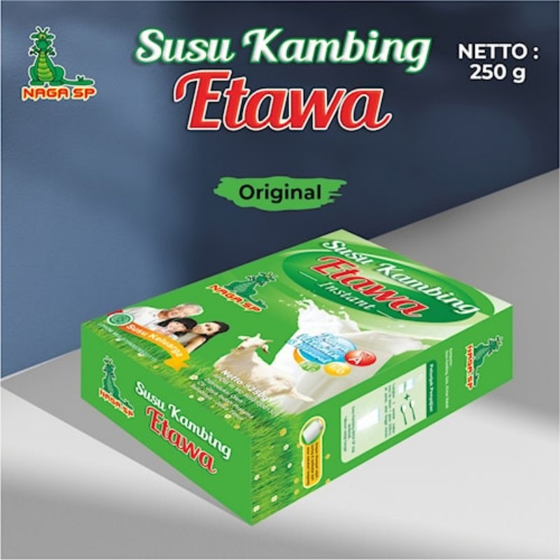 

Susu Kambing Etawa Naga Sp 250 Gram Rasa Original