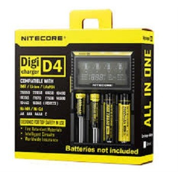 Nitecore D4 Charger Baterai 18650 / Battery