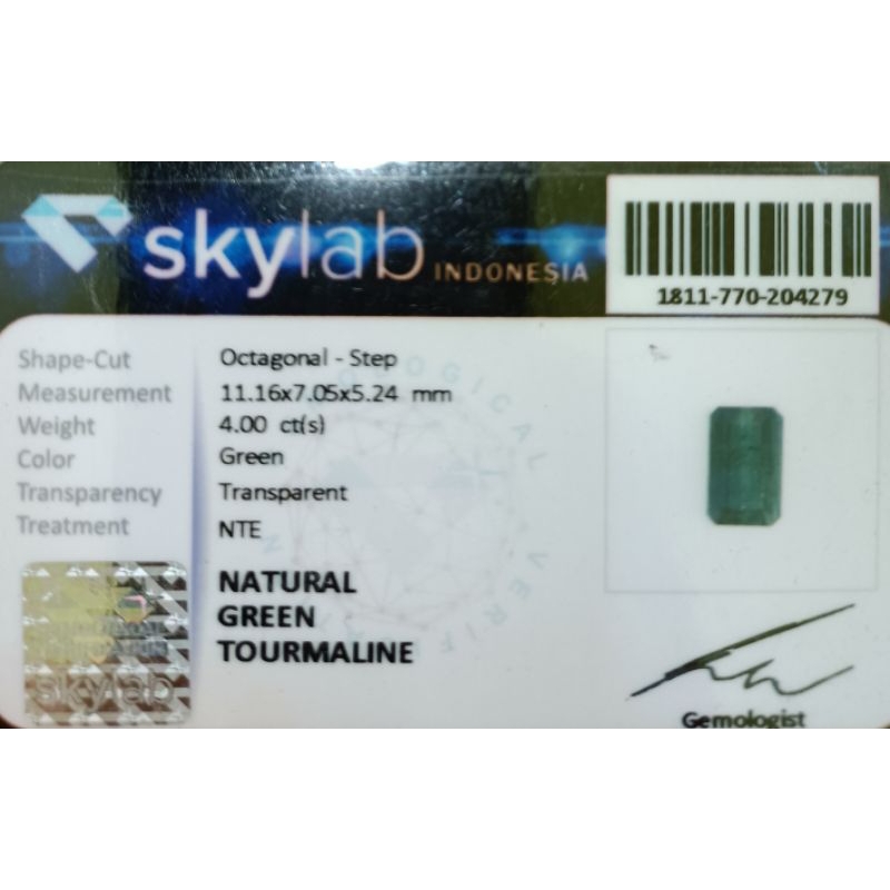 GREEN TOURMALINE