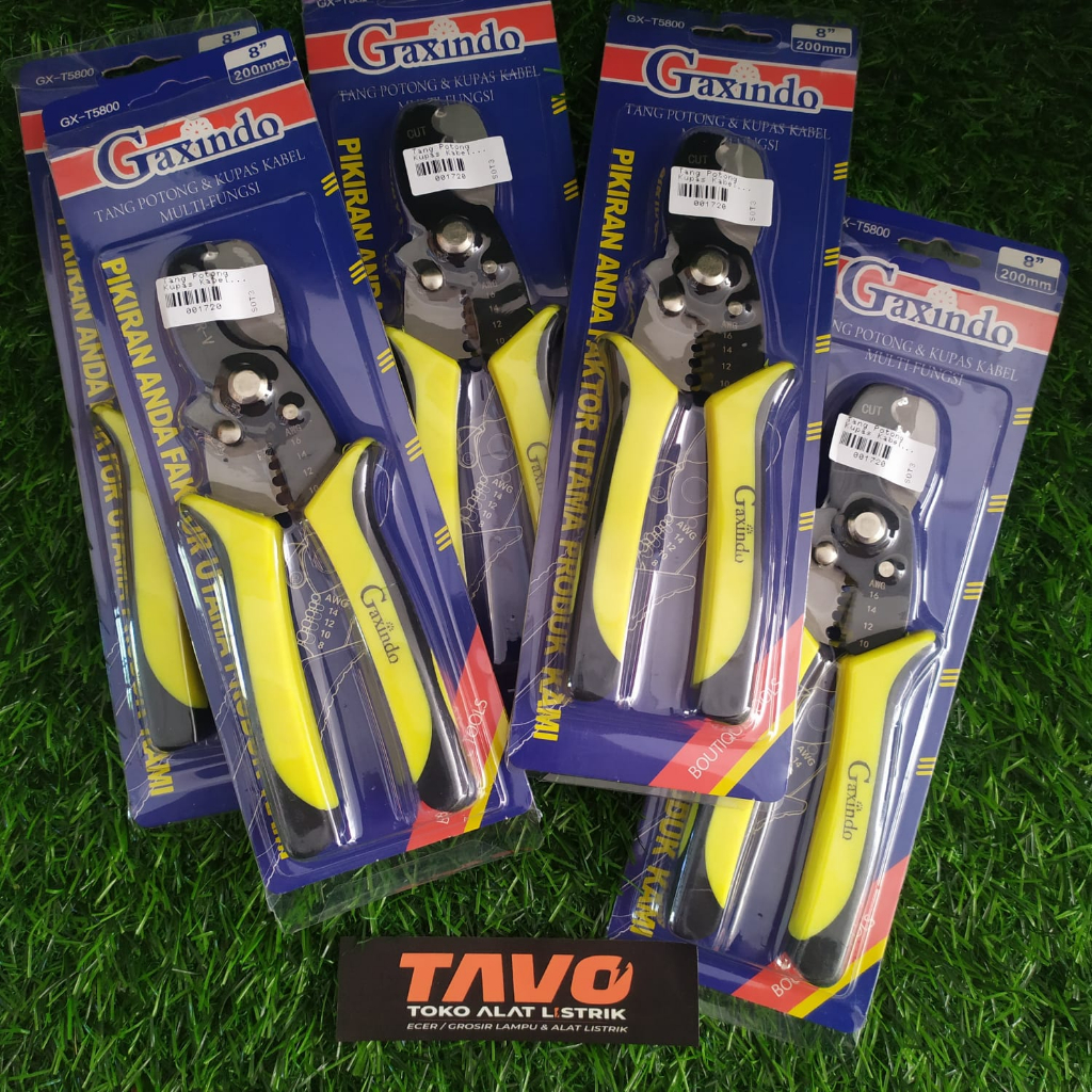 Tang Potong Kupas Kabel / Cable Cutter Tang Potong Kupas Kabel GAXINDO