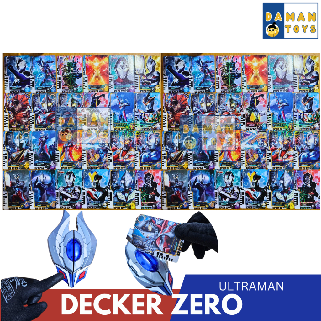 Mainan Ultraman Dx Dimensionizer Decker Zero