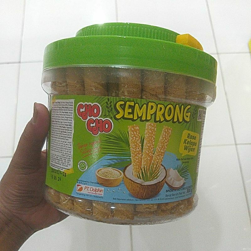 

Mahbubah - Cho Cho Semprong 300g Rasa Kelapa Wijen