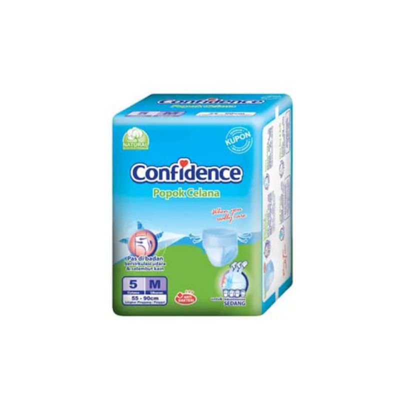 Confidence Adult Pants & Lifree Popok Celana M 5 Pads L 4 Pads & Lifree 3 Pcs/ popok dewasa model ce