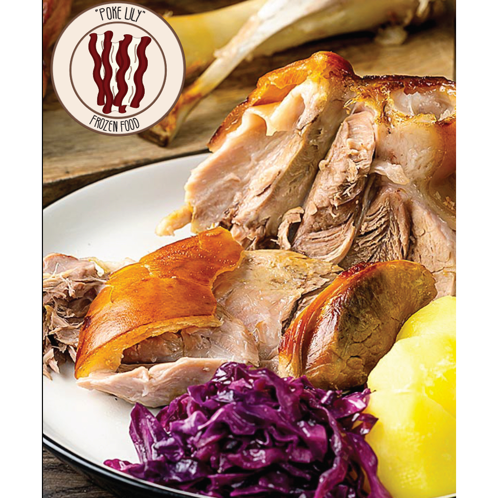 

SMOKED Pork Knuckle 500gr TANPA TULANG roast babi panggang lutut shank Dengkul kaki Babi Bali SMOKE DAGING BABI FROZEN FOOD BABI PANGGANG GILING ENAK PORK CRISPY KRISPY BALI KHAS ENAK ASIN GURIH