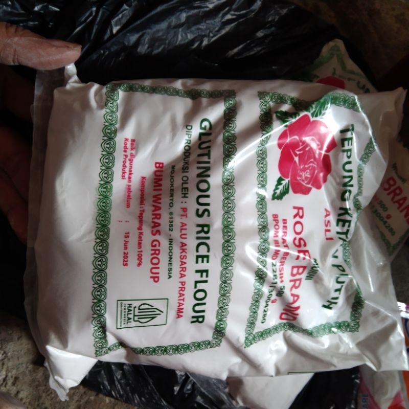 tepung ketan rose brand 500g