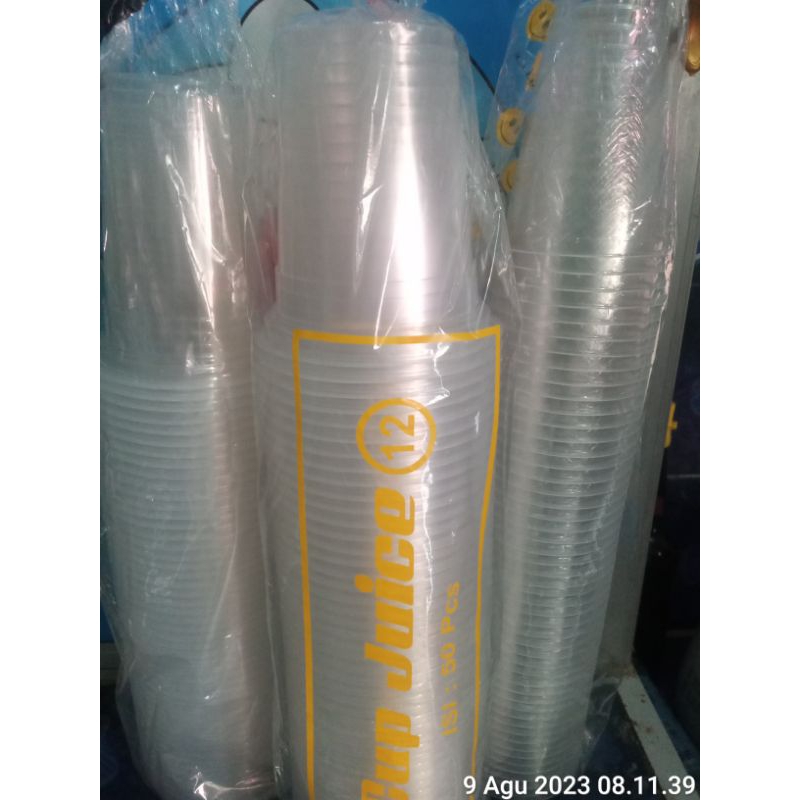 CUP SMILE JUS 12 Oz//isi 50
