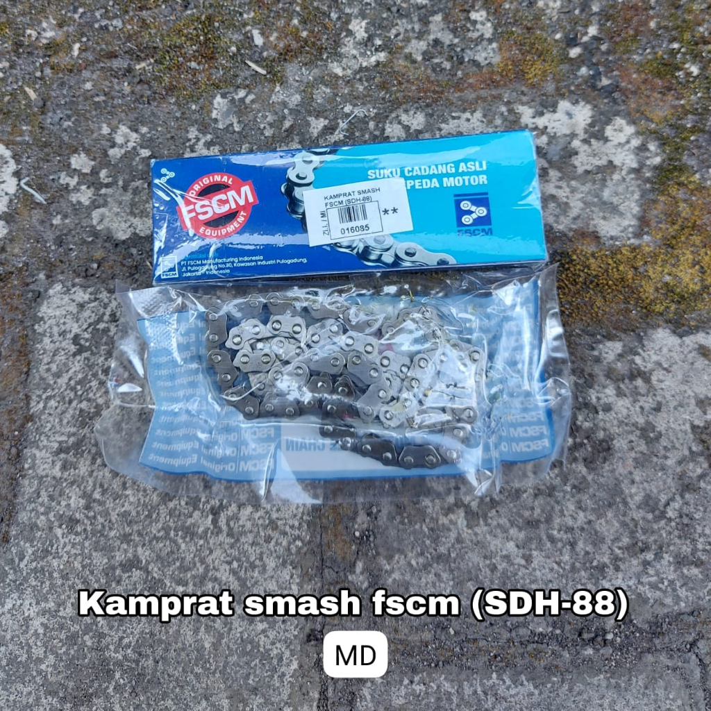 KAMPRAT SMASH MERK FSCM (SDH-88) || RANTAI KETENG MESIN KAMPRAT KAMRAT BEAT ESP DID SMASH MERK FSCM 