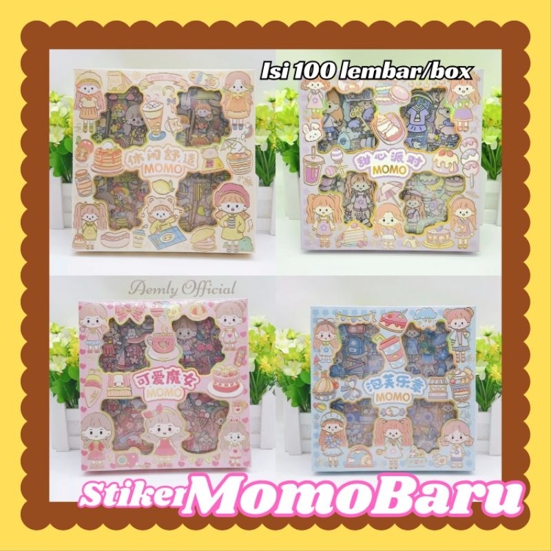 

PROMO Stiker Momo Edisi 2 isi 100 Lembar plus bubble wrap