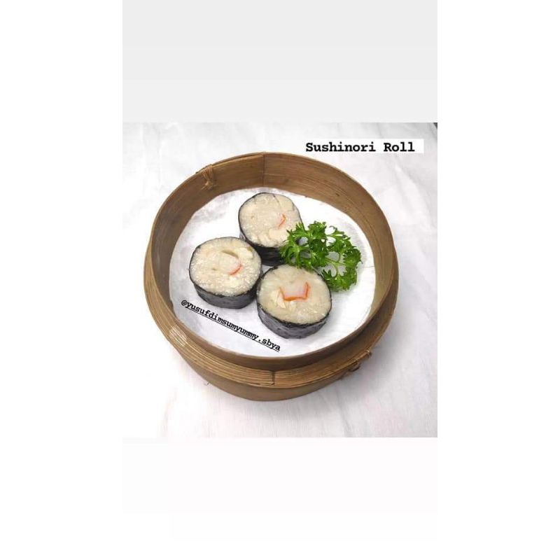 

Sushinori Udang Kepiting Roll | Sushinori Roll 30pcs