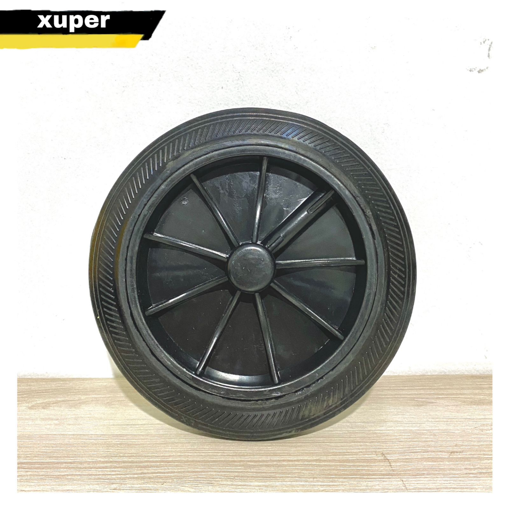 RODA KARET GEROBAK SAMPAH 120L