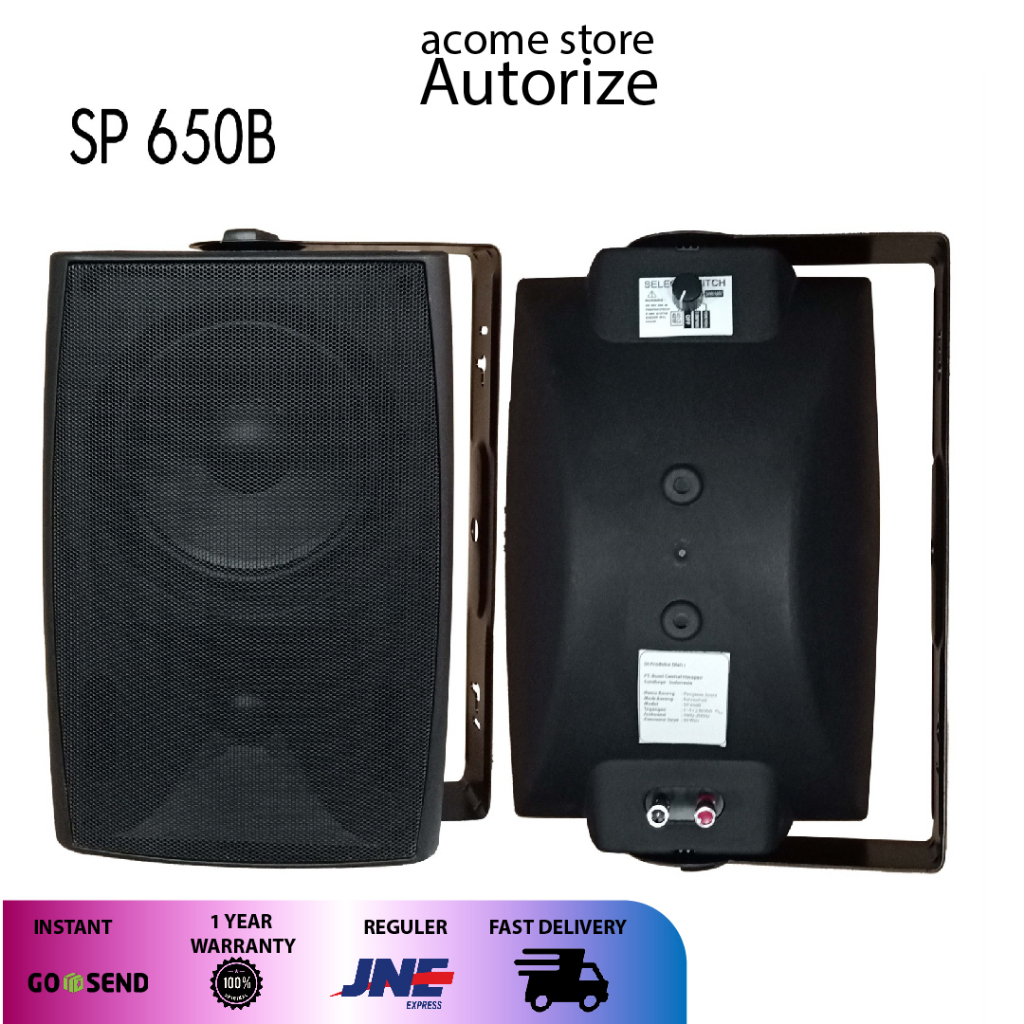Fahrenheit - Speaker dinding SP 650B (2) pcs matching travo