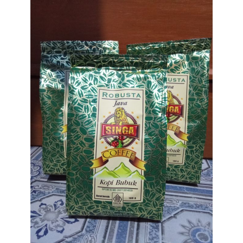 

Kopi Singa Robusta 180gr