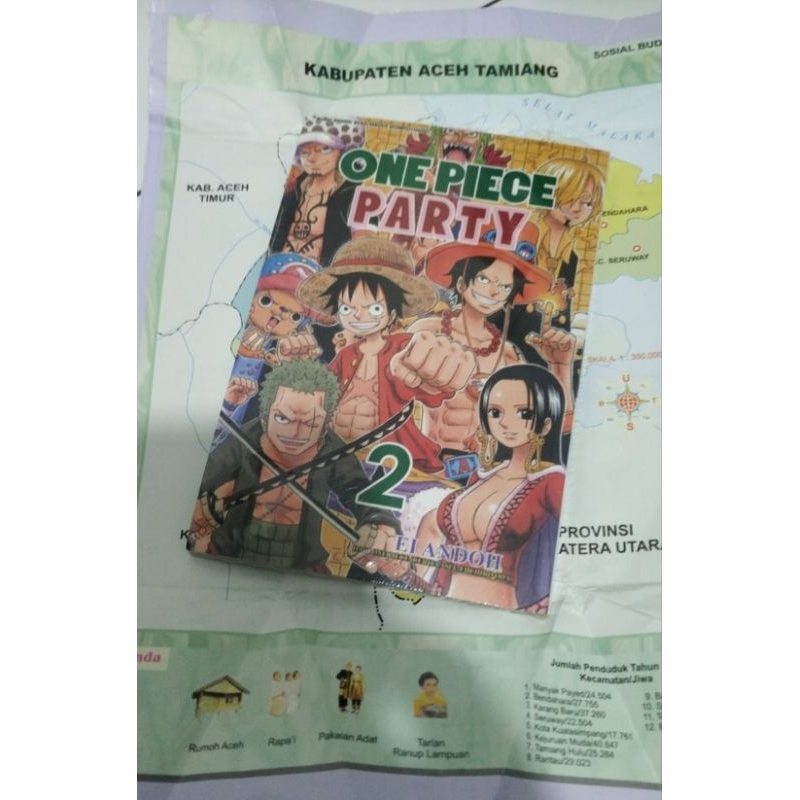 Komik One Piece Party vol 2 segel ori