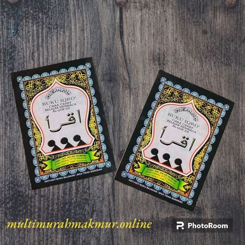 IQRO BESAR/KECILbelajar membaca/Iqro besar dan kecil/iqro/buku iqro