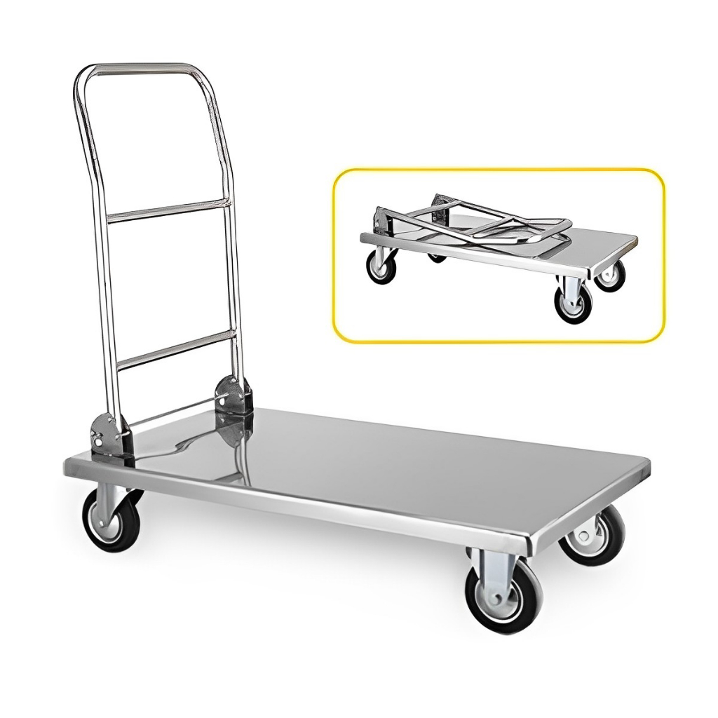 troli barang / Trolley barang / Trolley Barang Stainless Steel /