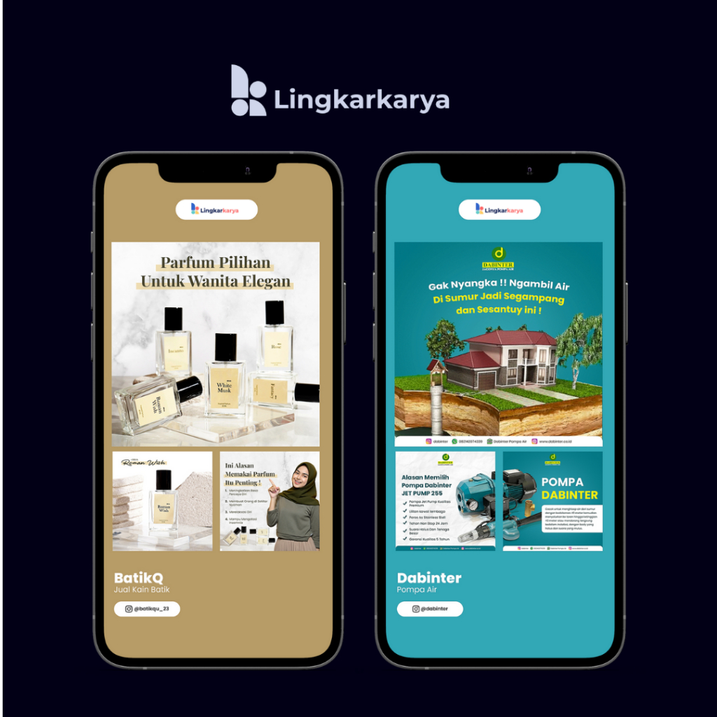 Jasa Desain Feed Instagram Trial
